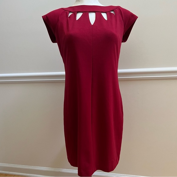 Laundry by Design Sheath Dress Red Size 10 - Picture 1 of 5